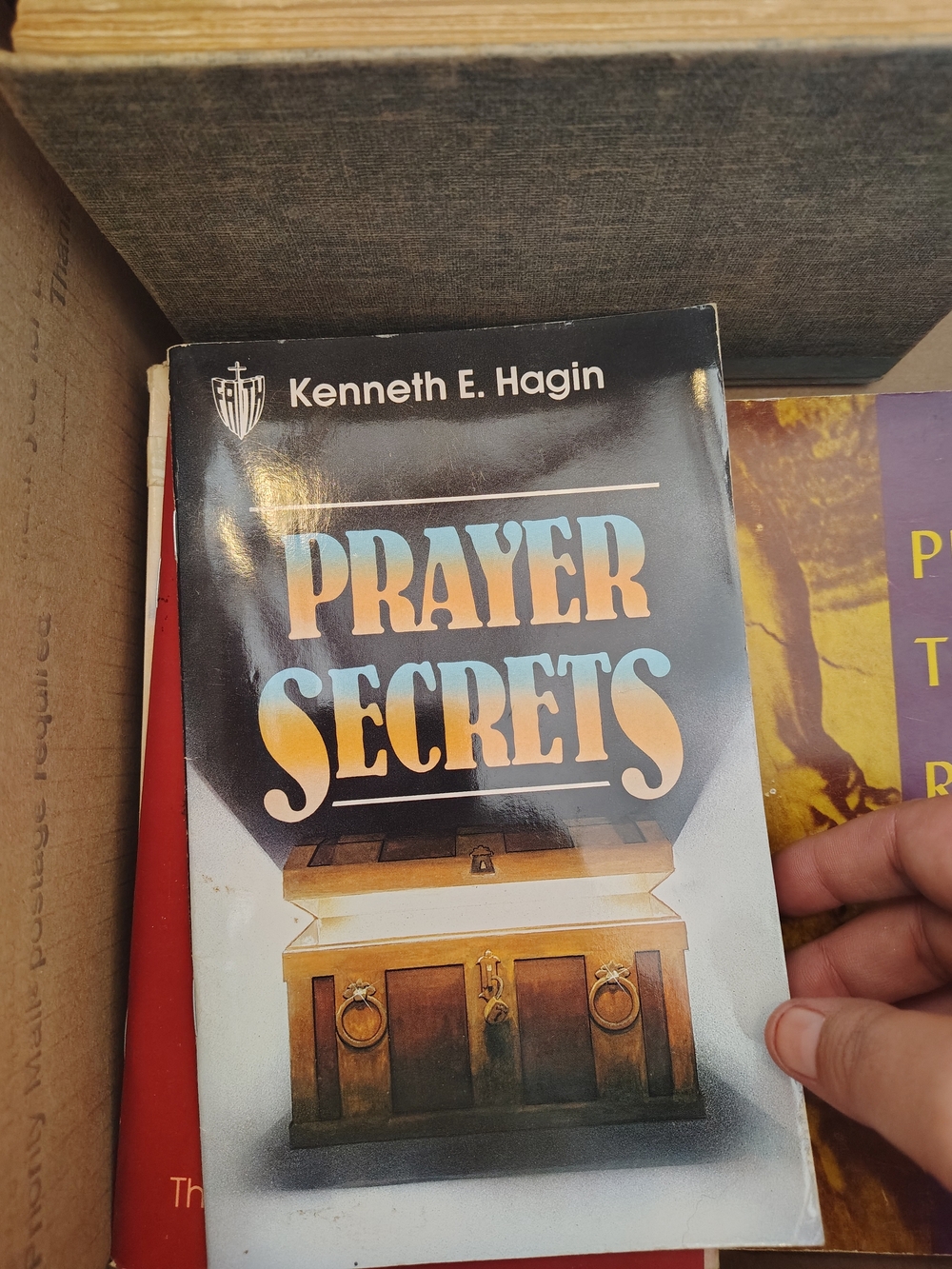 Prayer Secrets by - Black/Cream Cover